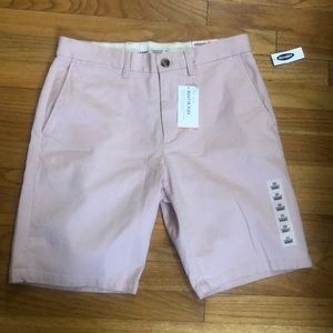 NEW Old Navy Short’s Flex Slim Mens 32 Pale Pink NEW with Tags
